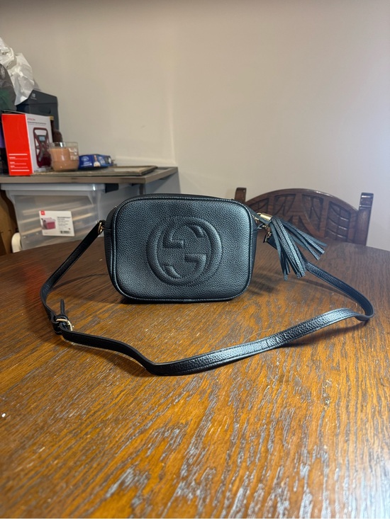 Gucci Dresses & Skirts - Gucci Leather Black purse